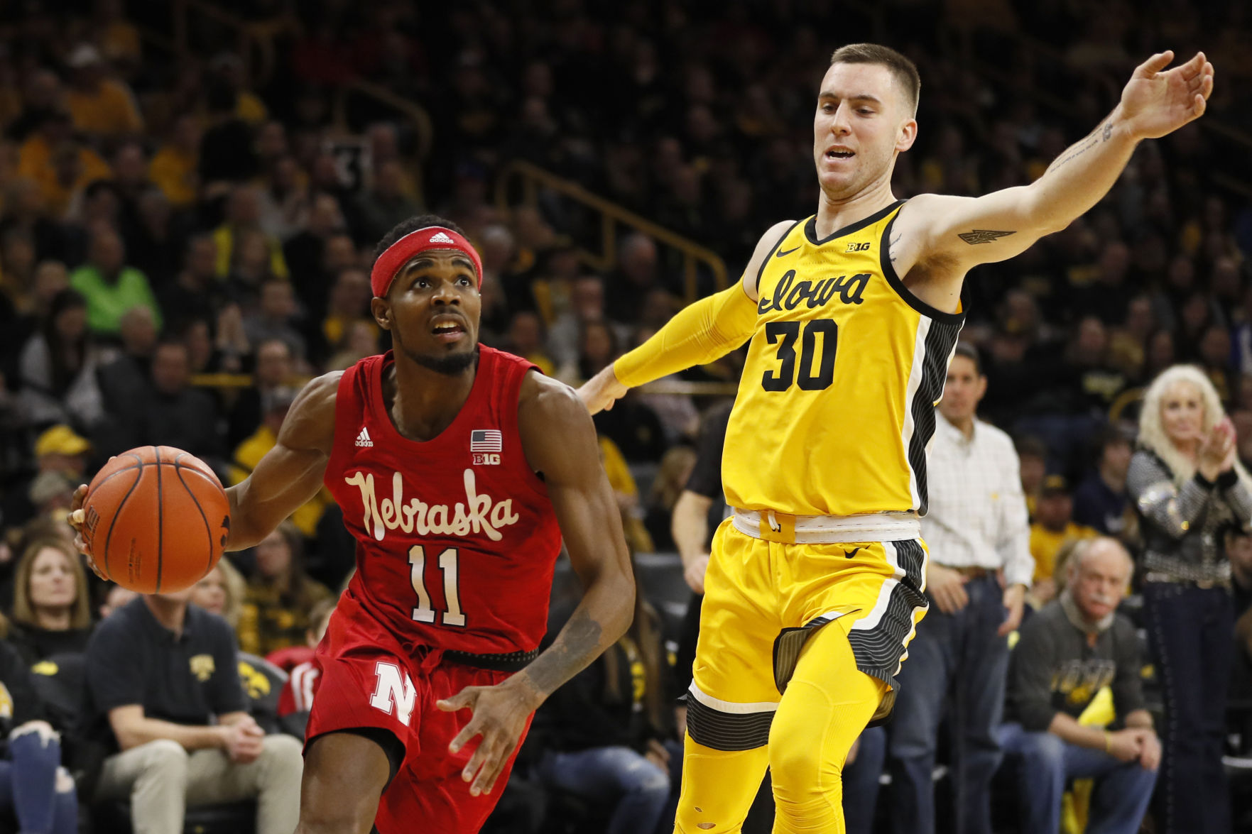 Nebraska guard Dachon Burke